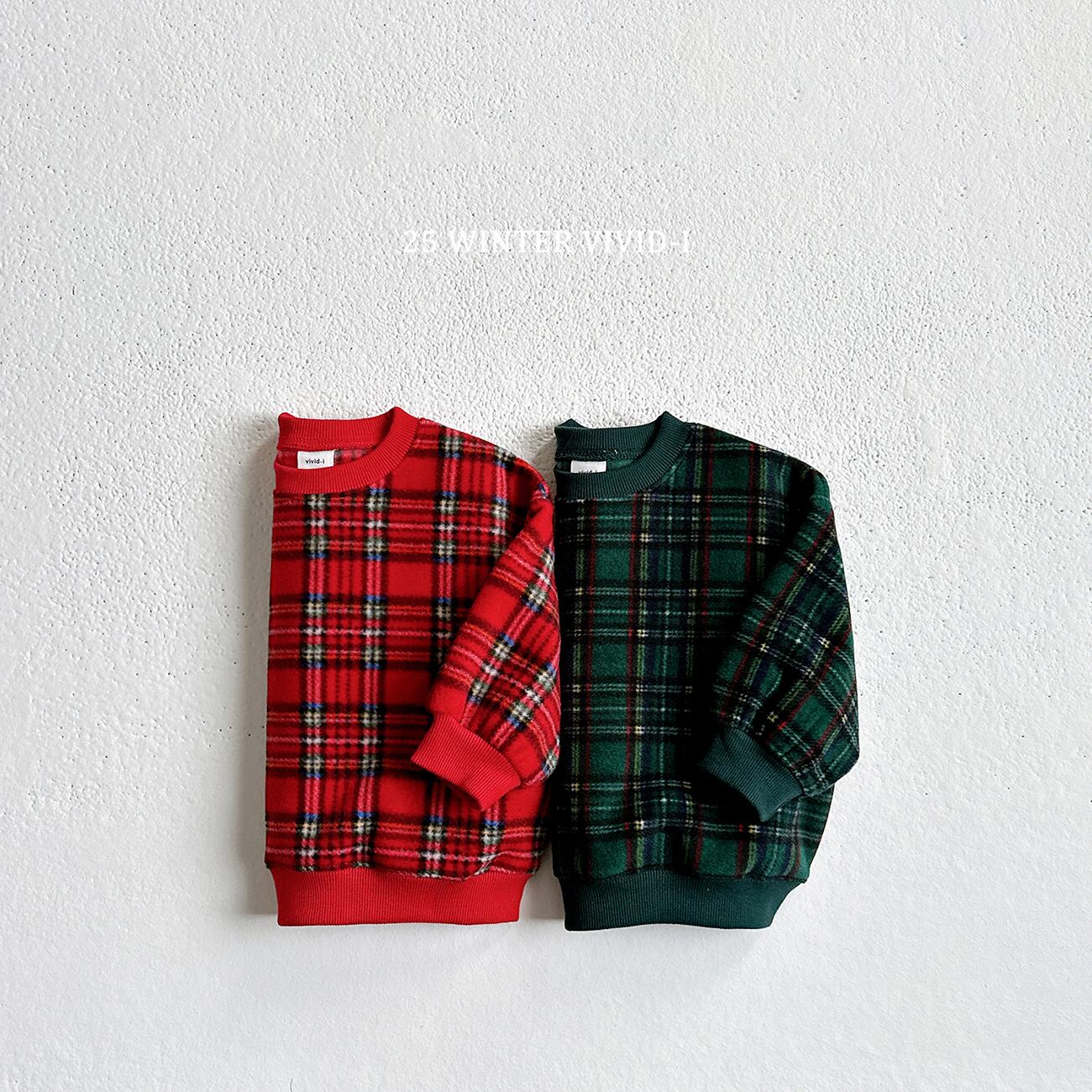 fleece check mtm【VIVID】※12月下旬〜1月上旬発送予定
