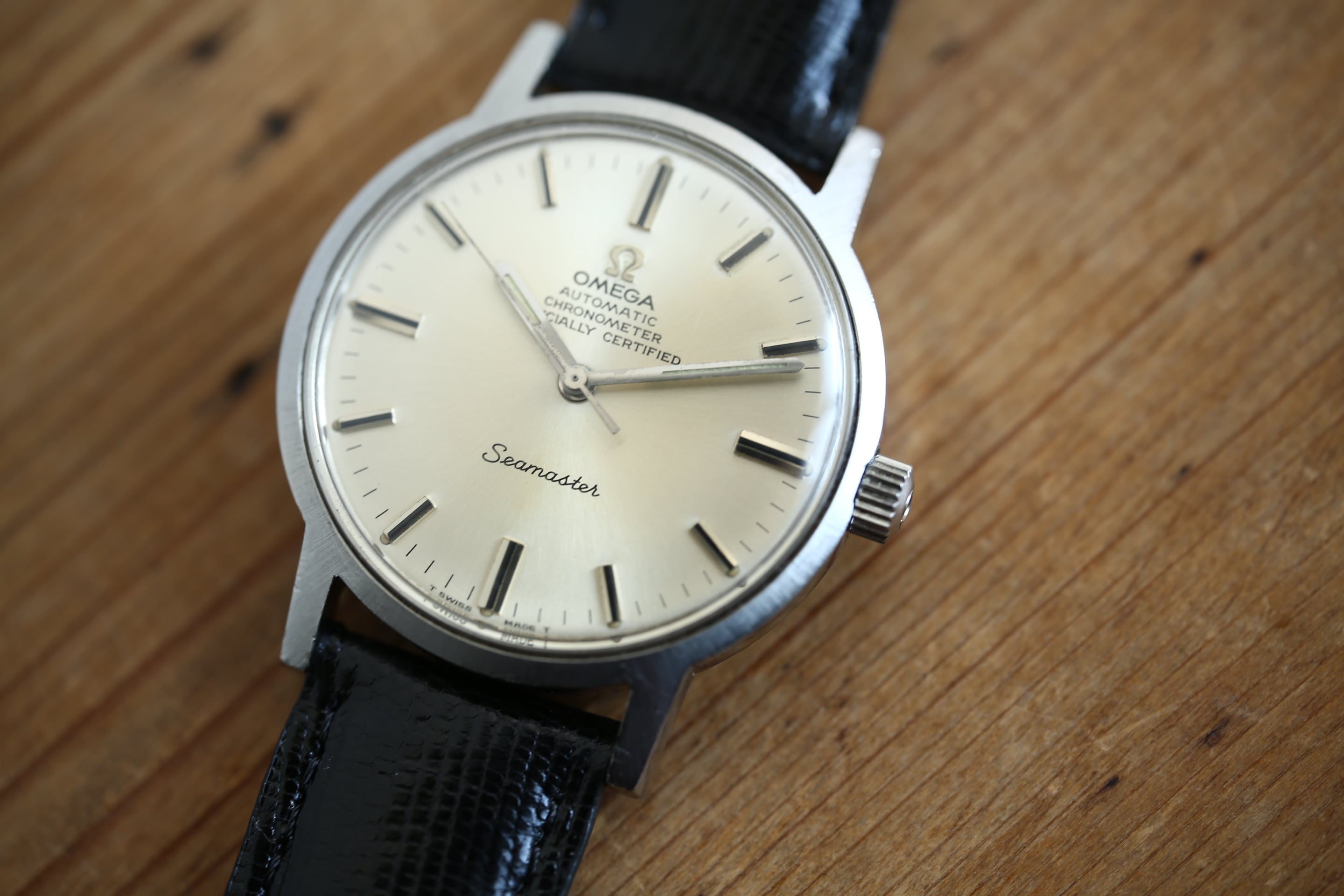OH済 1960年 オメガ シーマスター 591 自動巻き メンズ腕時計 昭和 オメガ 1960s Seamaster Cal 591 Automatic | アンティーク時計