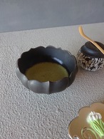 黒稜花茶碗 -東一仁-
