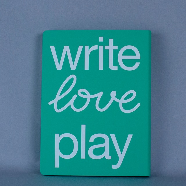 nuuna PREMIUM NOTEBOOKS Graphic L -WRITE LOVE PLAY-