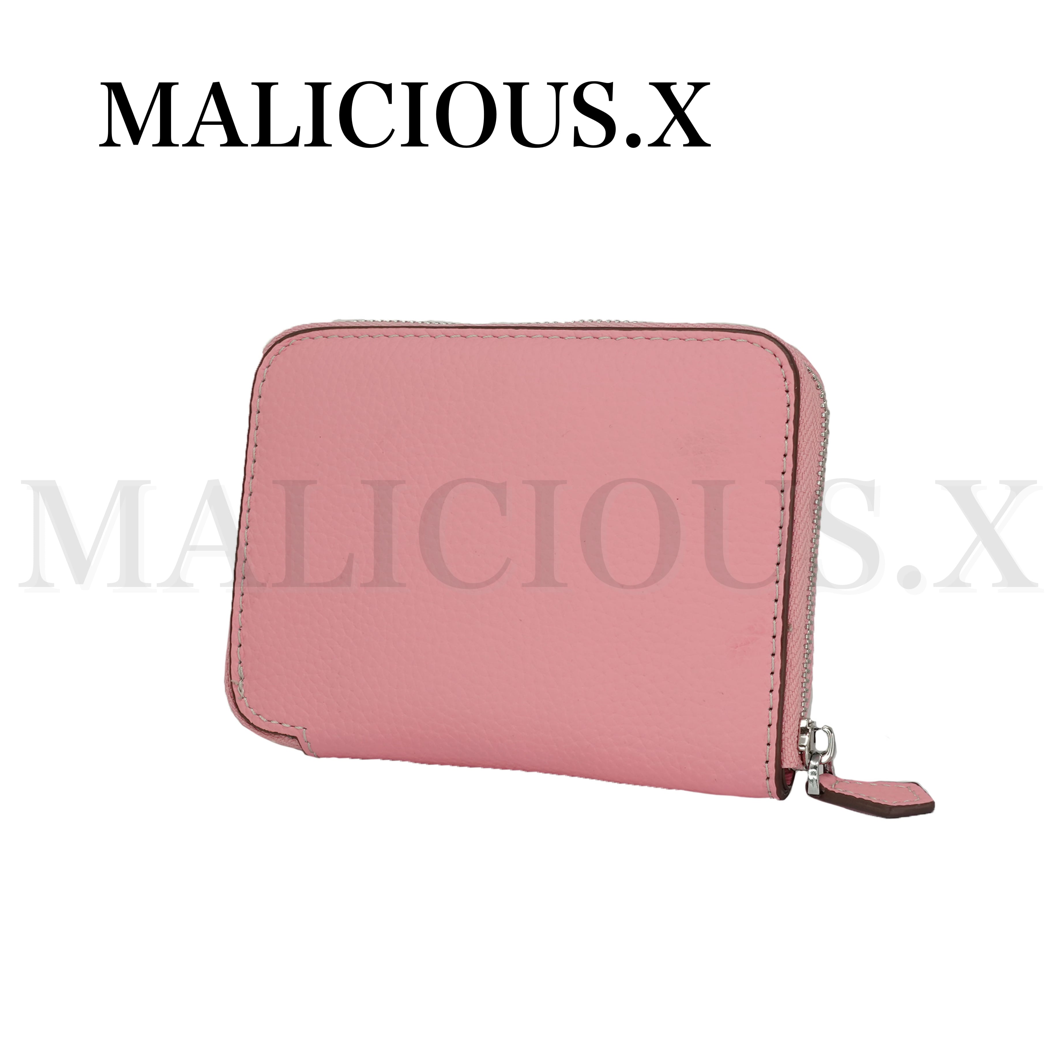 Heart eye folding wallet（Light Pink)/Albino Pink | MALICIOUS.X