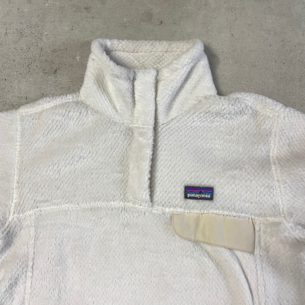 13年製 patagonia パタゴニア リツールスナップT ボアフリースプル 