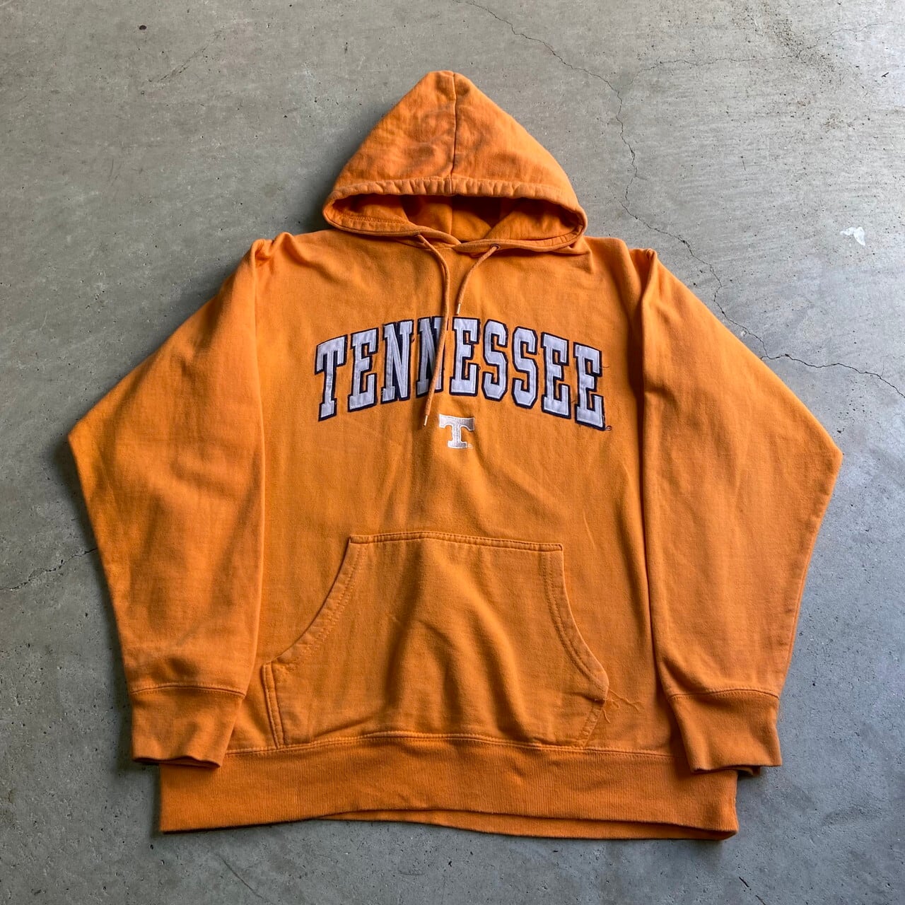Tennessee テネシー カレッジチームロゴ刺繍 ワッペン スウェットパーカー メンズm相当 レディース 古着 トレーナー オレンジ パーカー Swe30 Sa24 Cave 古着屋 公式 古着通販サイト