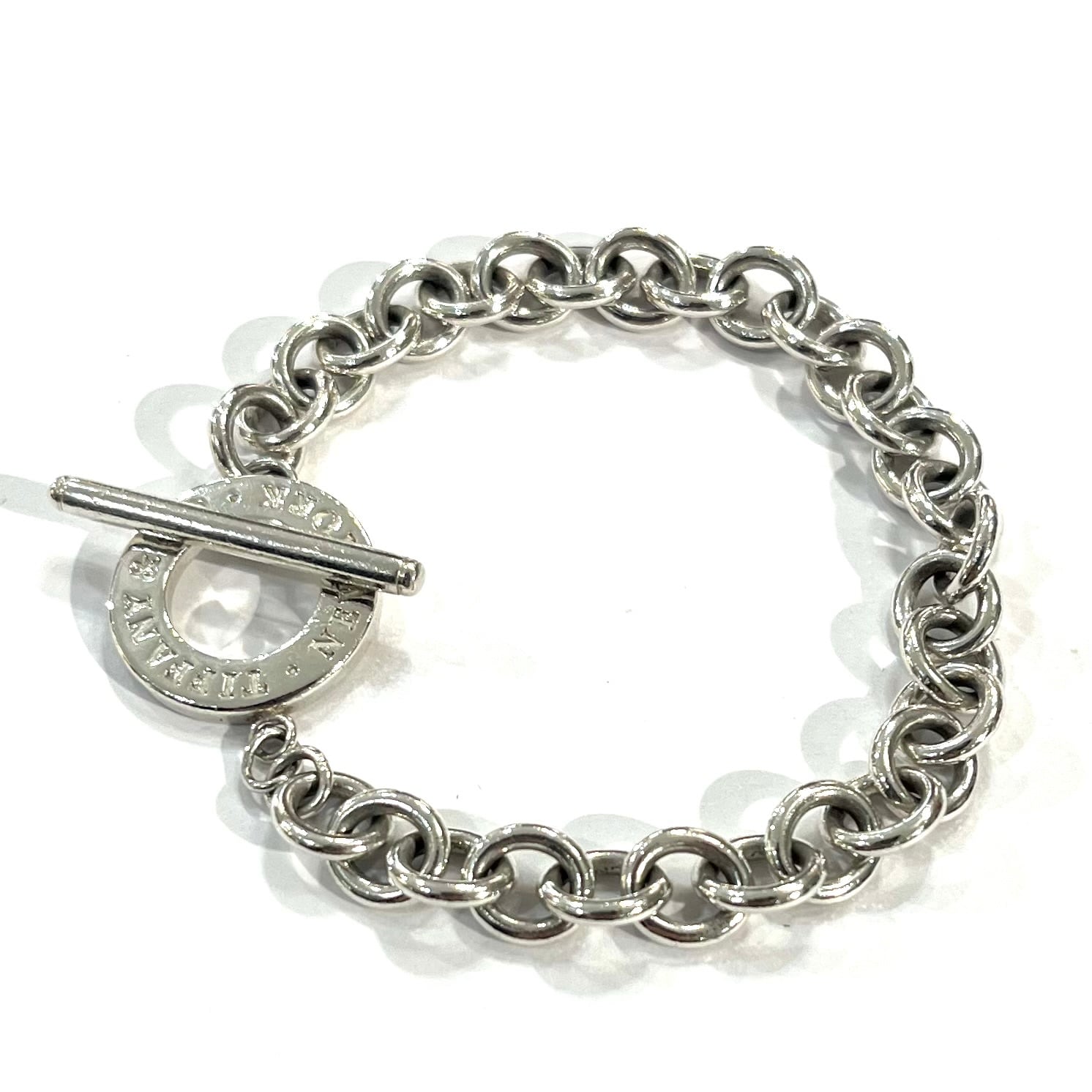 TIFFANY&CO】2648 TIFFANY&CO. NEW YORK ティファニー トグルブレス