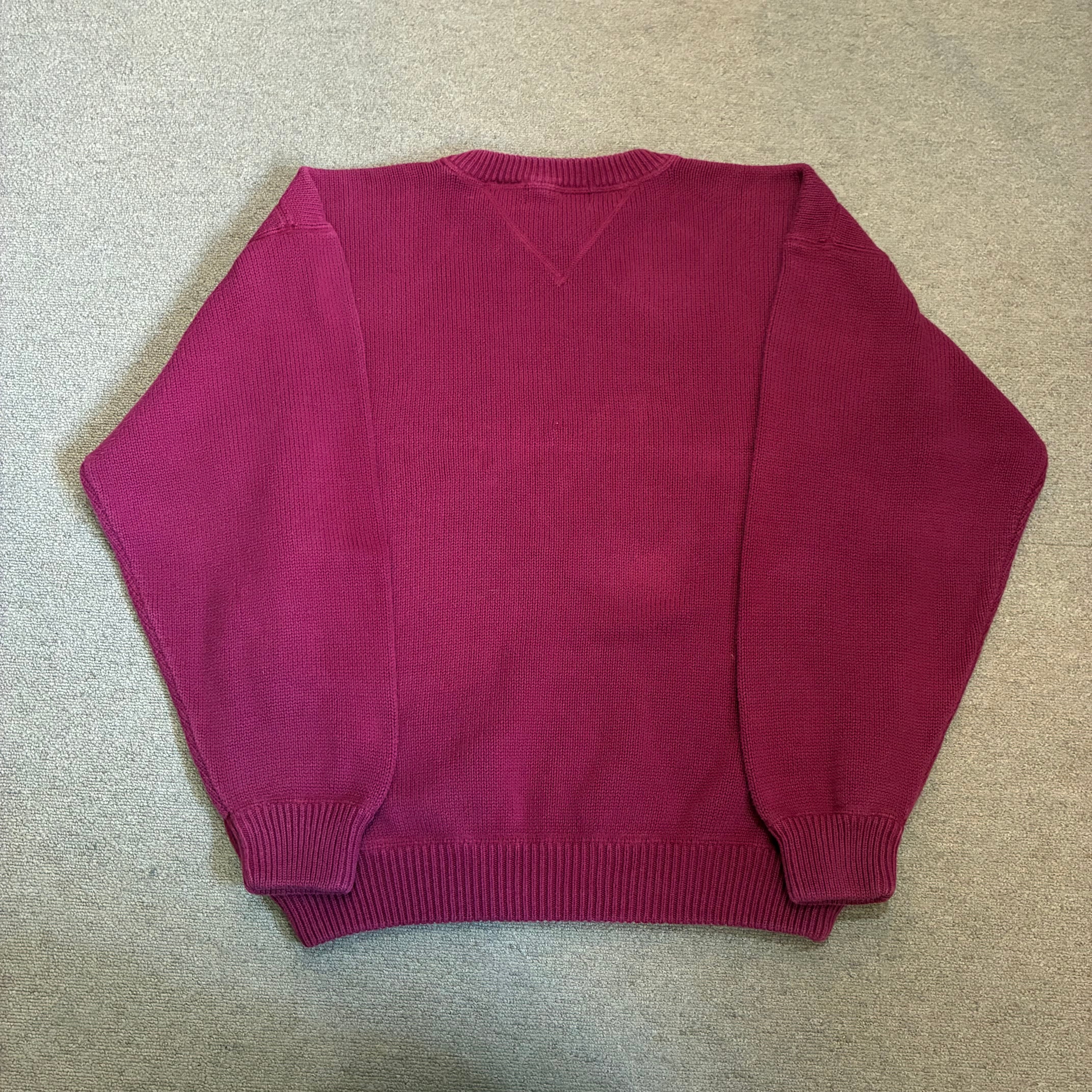 80s 90s Eddie Bauer cotton knit | 仙台 古着屋 ShuShuBell online