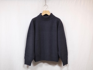 crepuscule “ women’s W/G MOCK NECK L/S CHARCOAL “