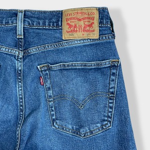 【LEVI'S】505 デニム ジーパン ジーンズ  テーパード ジッパーフライ W32 リーバイス US古着