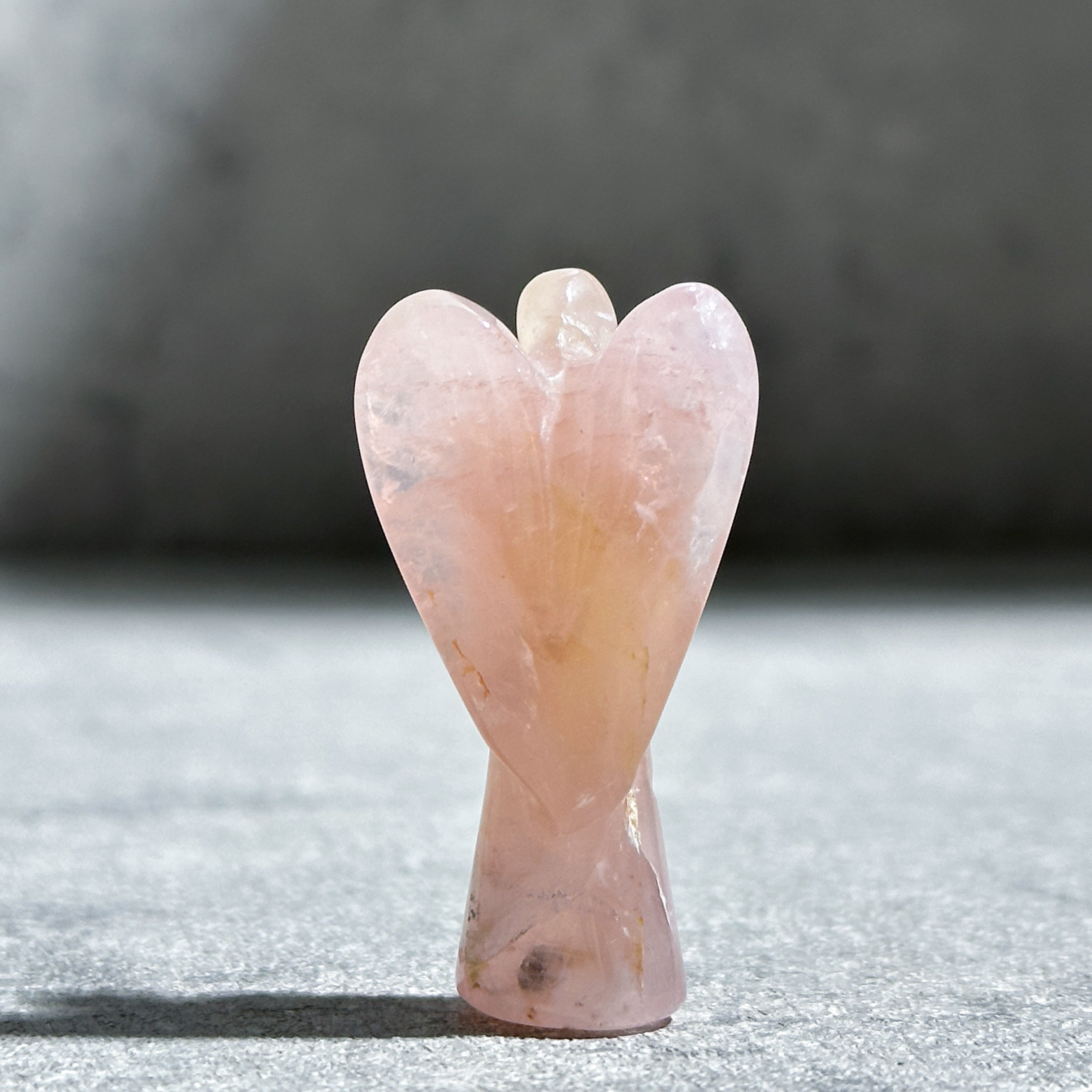 ゴールデンヒーラー×ローズクォーツ ミディアムエンジェル 01