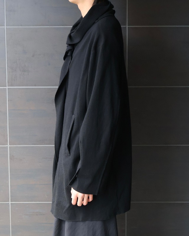 【y's】Detailed design snap mid-length long sleeves