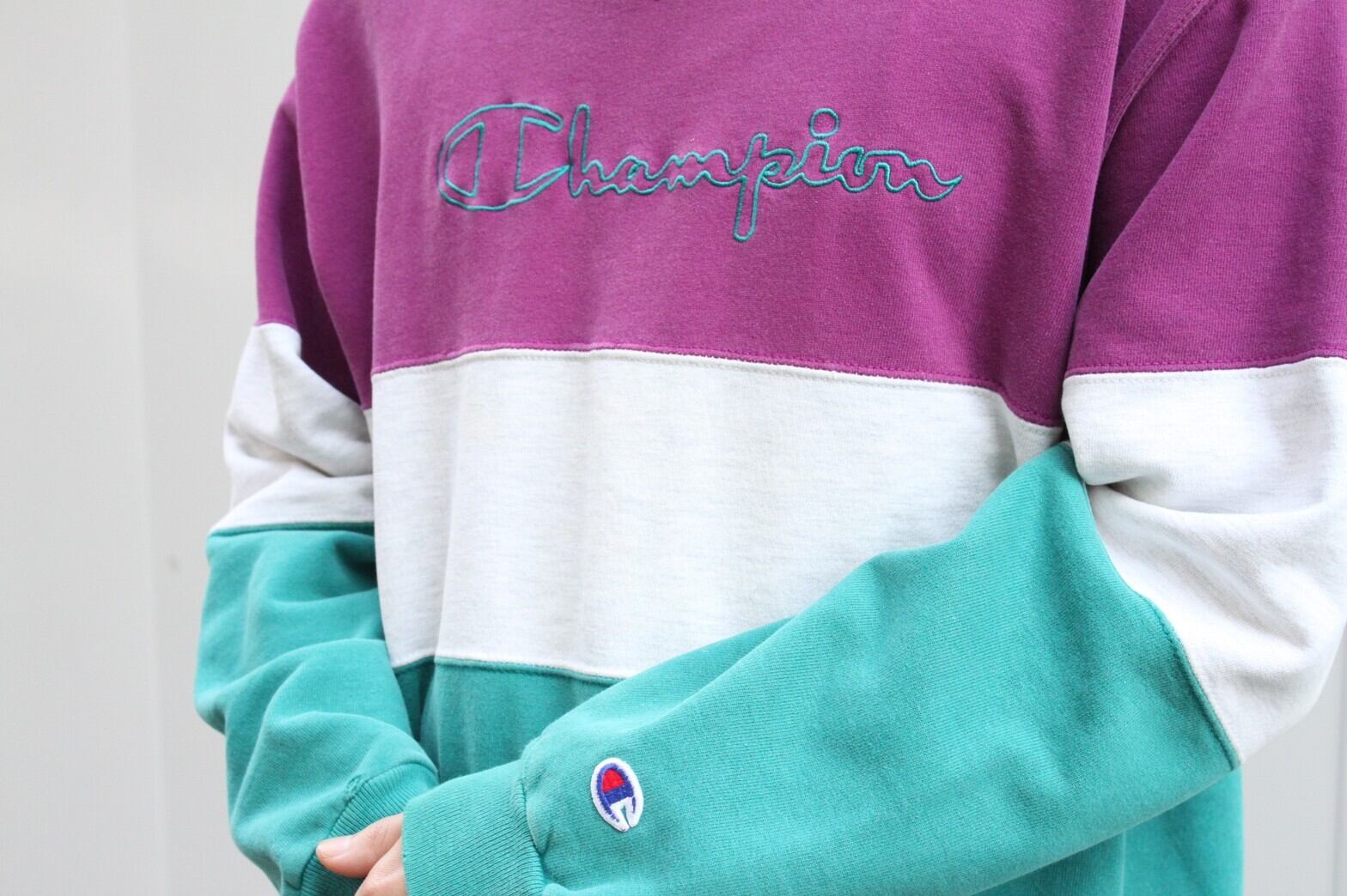 90s champion 3tone sweat