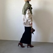 MA-1 short vest/khaki