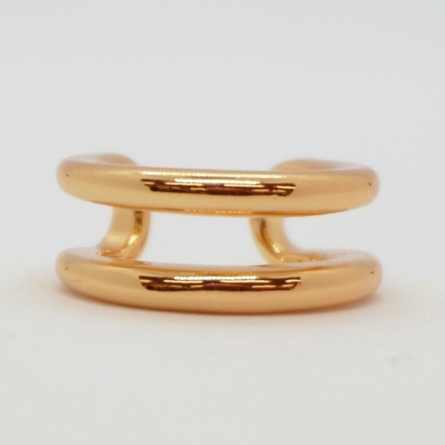 Simple 2line PRing【silver/gold】