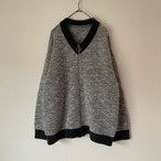 gray zip cardigan