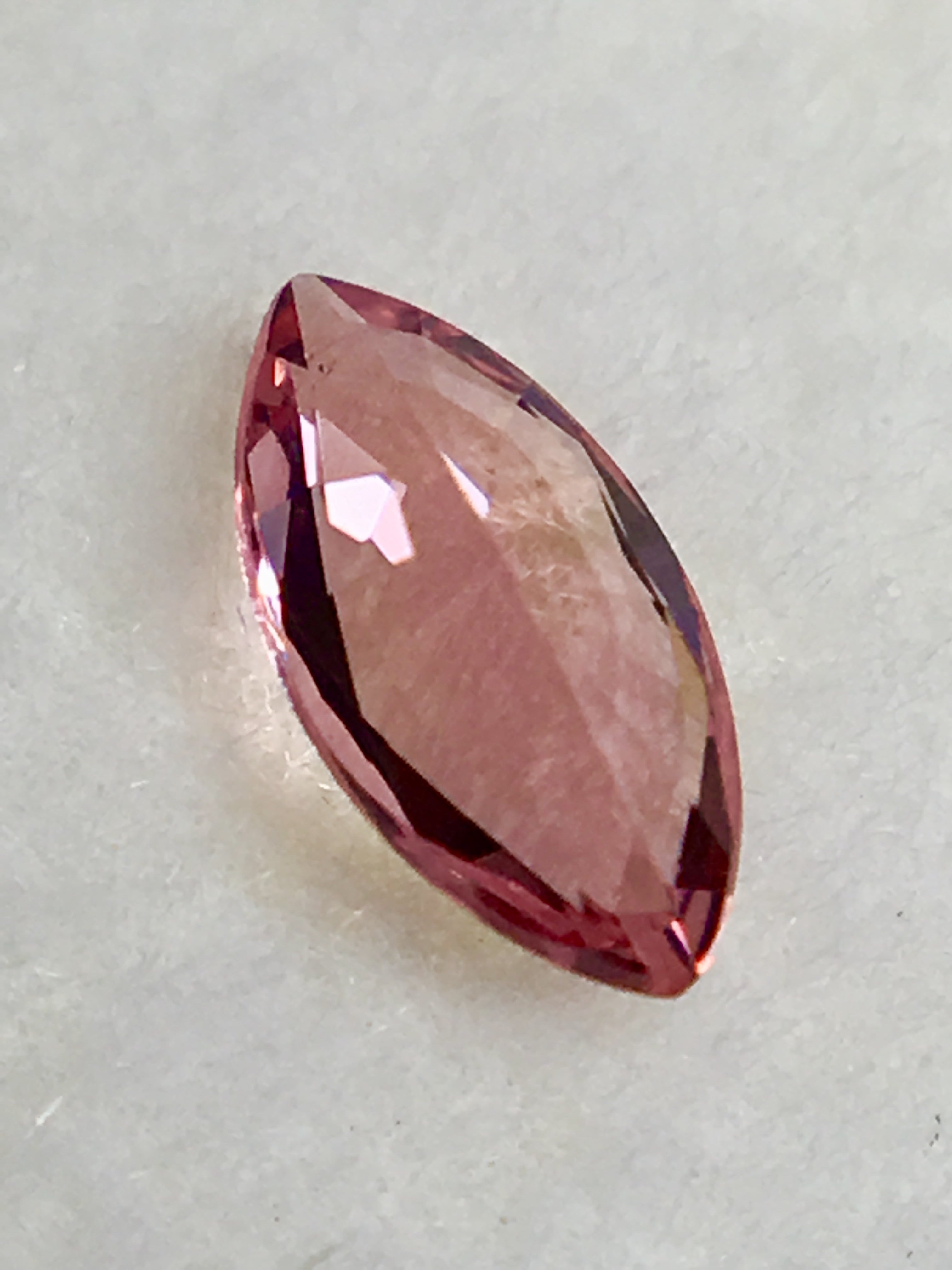 お値下げ♡ 天然 パパラチア サファイア ルース 0.276ct 宝石-