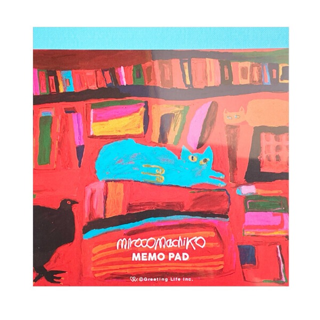 ミロコマチコ×グリーティングライフ　MRN-60　スクエアメモ