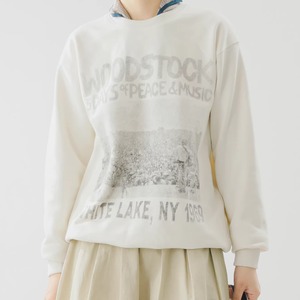 WOODSTOCKプリントスウェット   F0035
