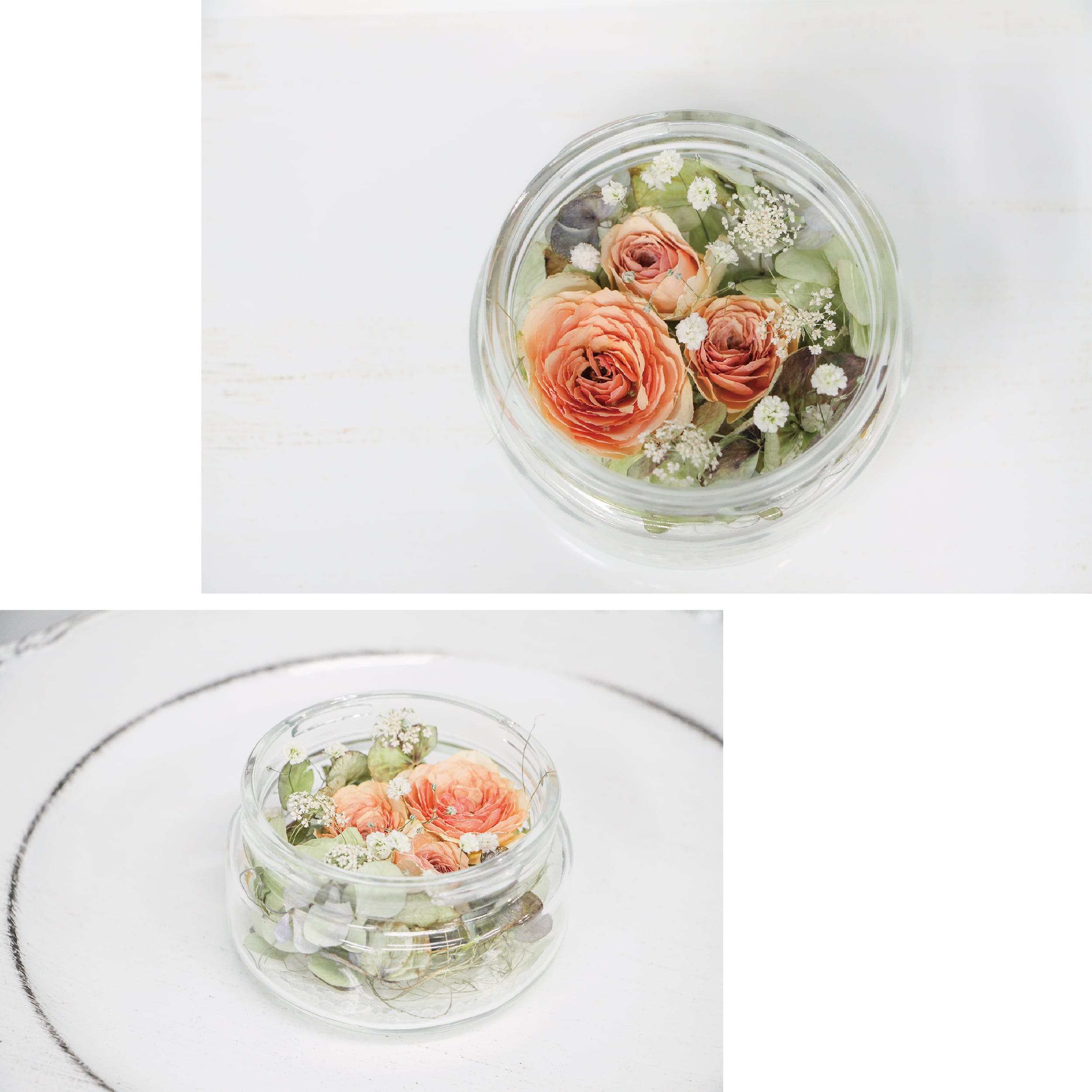 とても綺麗な色に仕上がる ドライフラワーのためのシリカゲル | rarubo