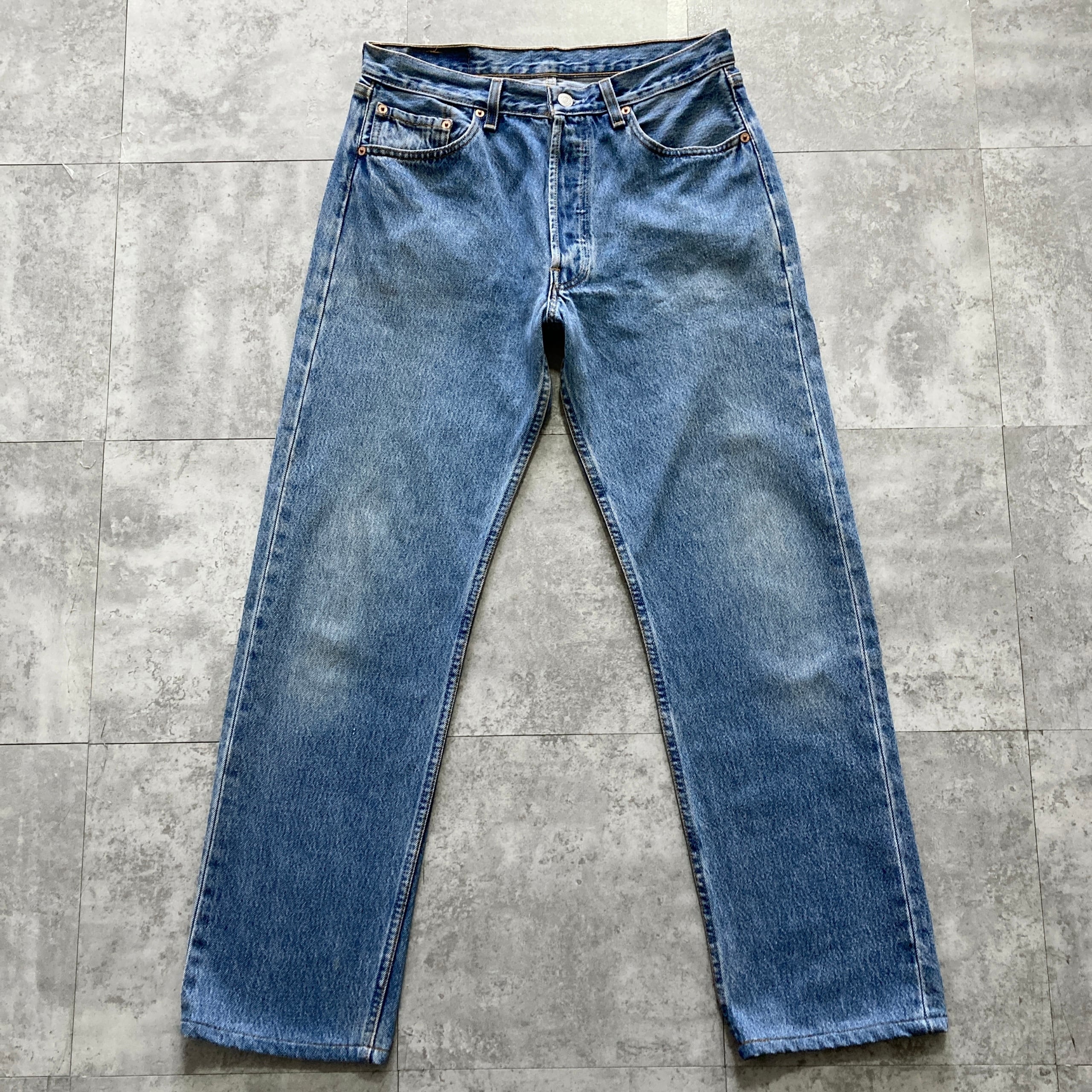W33 L33】90's US.Levis 501 リーバイス エルパソ工場(524) ボタン裏