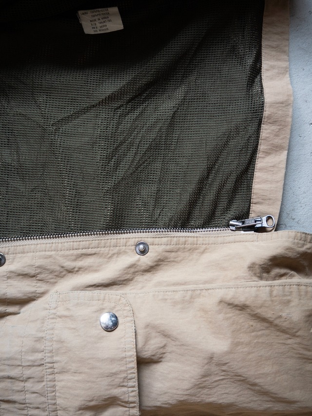 "NEW FRONTIER" used Cotton nylon mountain jacket