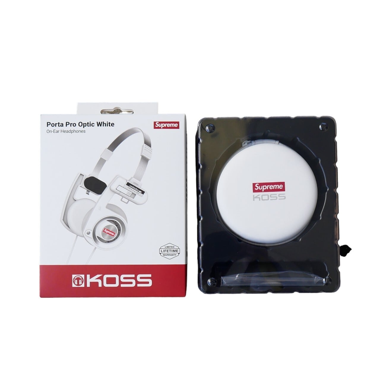 Supreme koss PortaPro Headphones シュプリーム コス ヘッドフォン 白 ...