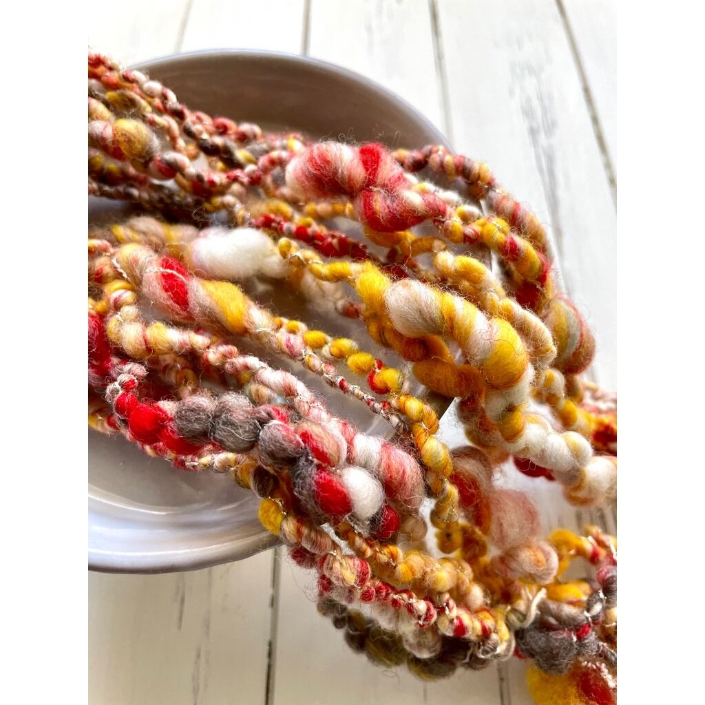 アートヤーン  手紡ぎ糸【21-1103】