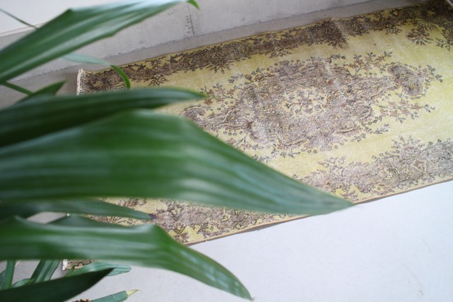 Turkish rug  No343　218×115cm