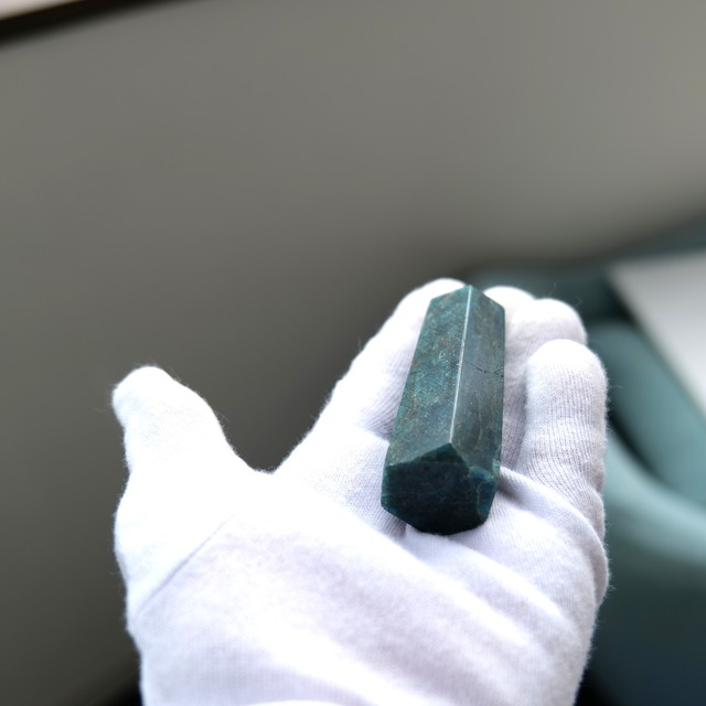 【魂の声を言葉にする石☆コミュニケーションのサポーター】ブルーアパタイト　ポイントT1_15