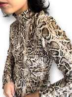 Velours leopard body suits