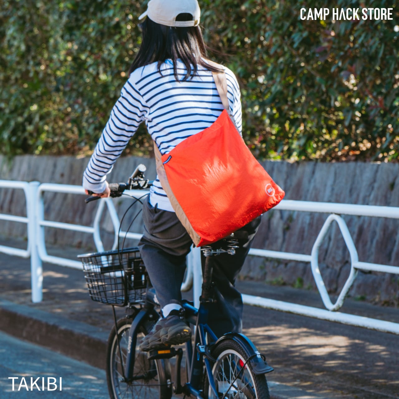 別注カラーで新登場。卵サイズの「エコバッグ」 | CAMP HACK STORE