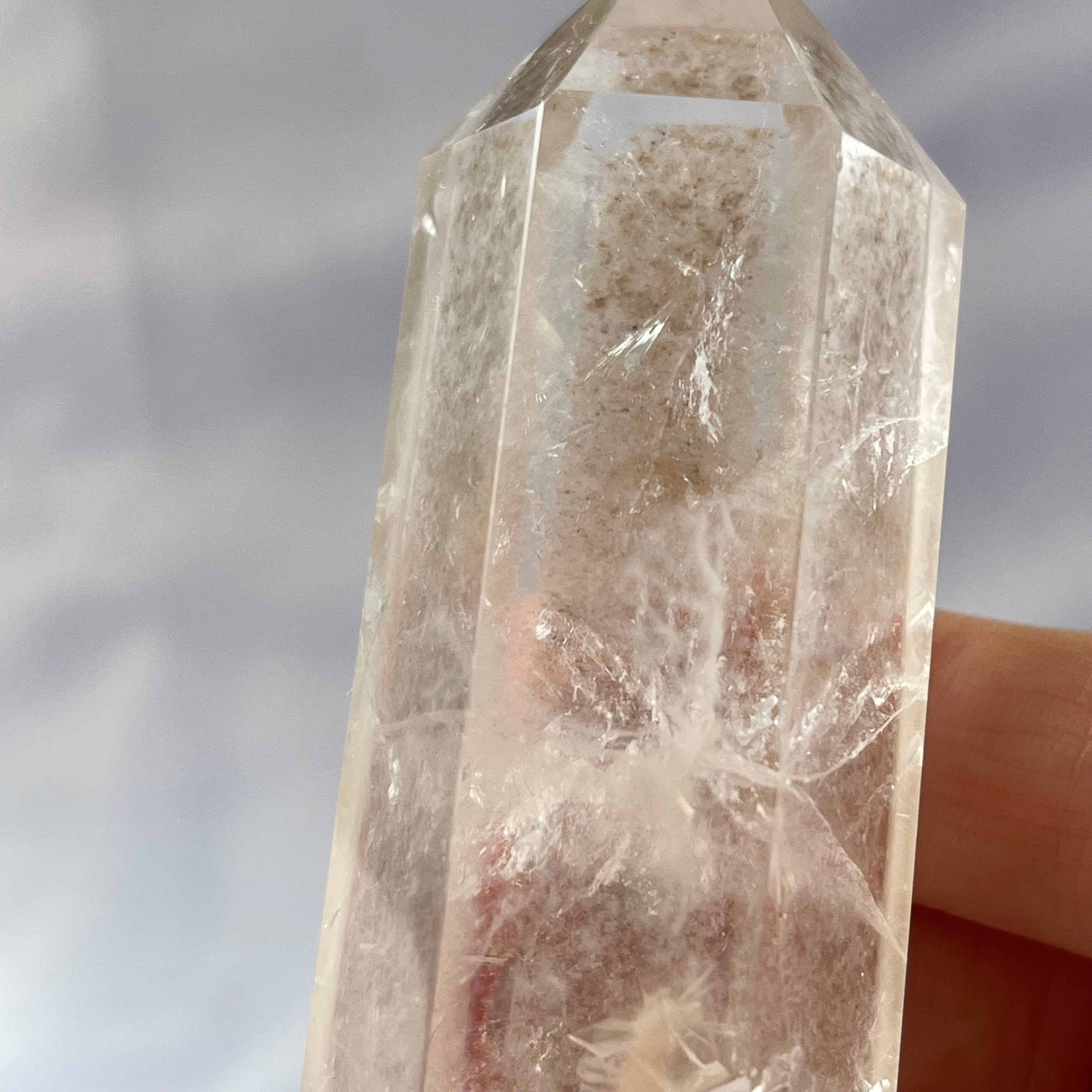 ブルーニードルインクォーツ｜Blue Needle in Quartz｜92g｜透明感と