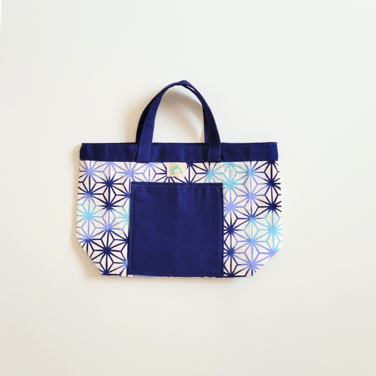 麻の葉(海色)×濃紺の画像01