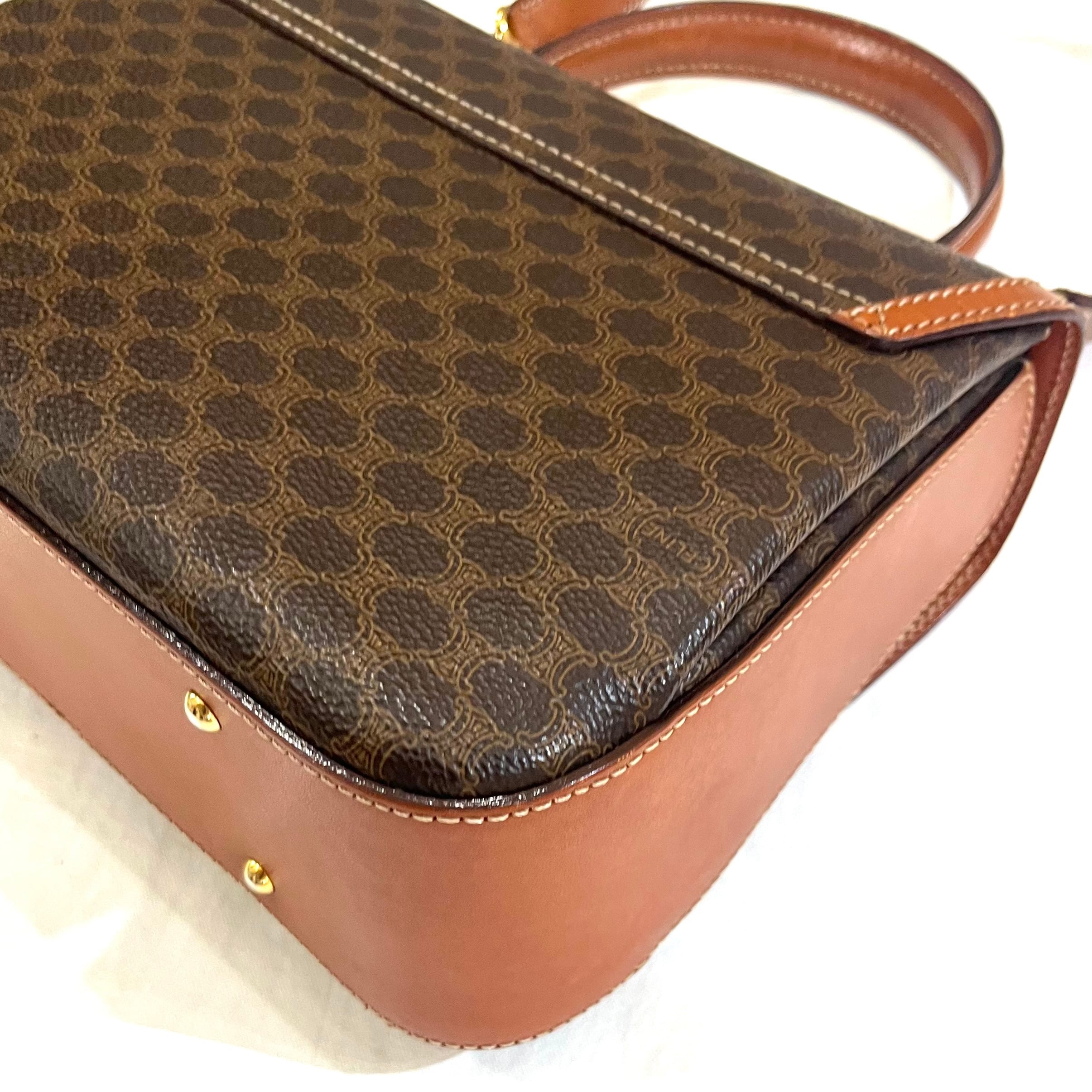 チャーム付き【CELINE】2608 セリーヌ ヴィンテージ マカダム 2WAY