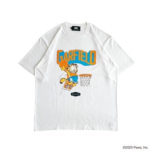 GARFIELD×CRATE DUNK T -SHIRT WHITE