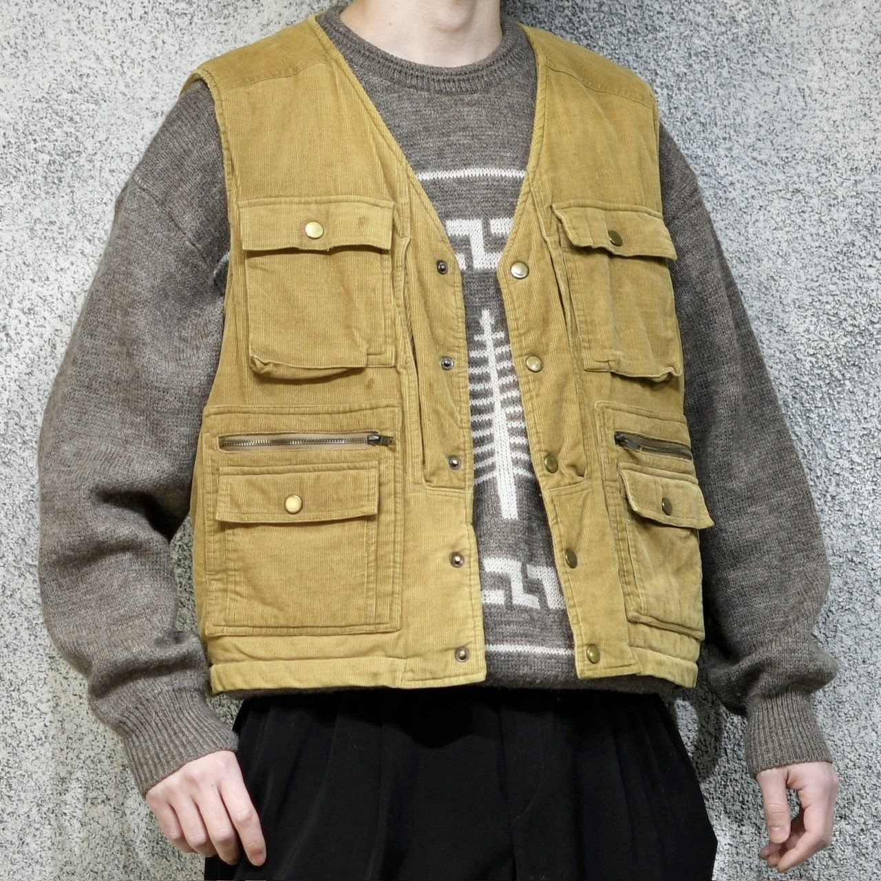 design corduroy vest