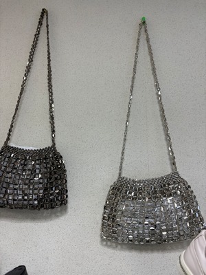 HACCCCY シルバーバッグ　hy０２１