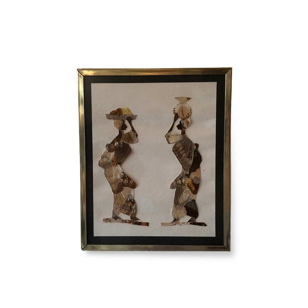 蝶画『ナポレオン』～本物の蝶々の羽で描いた絵～