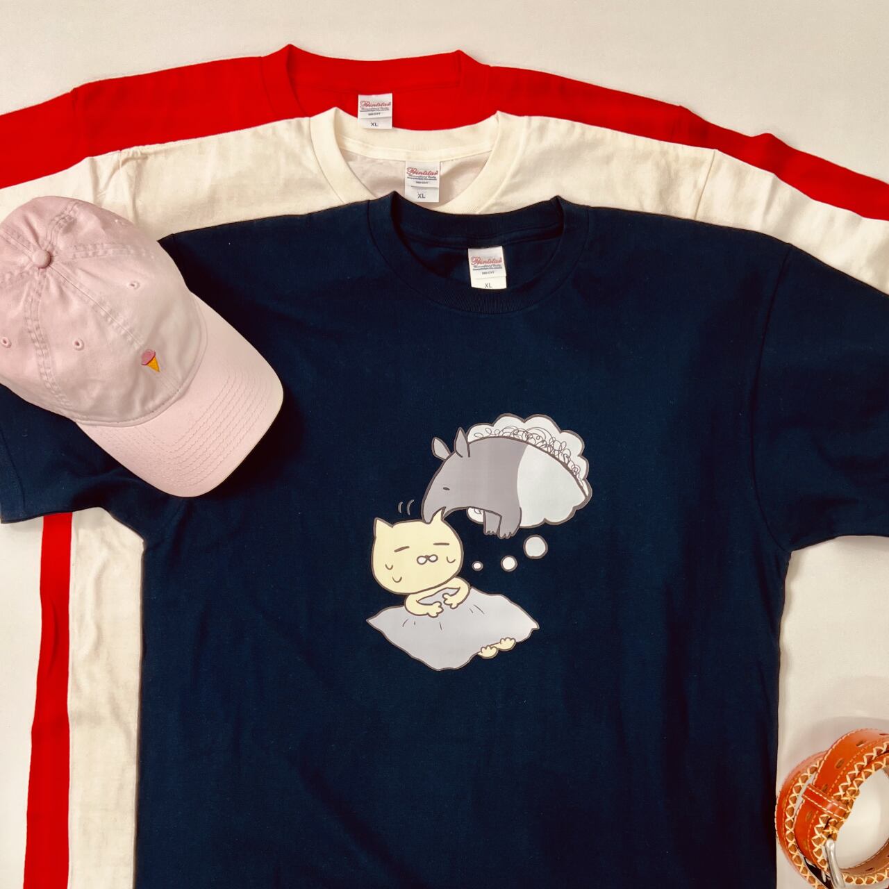 バクに食べられる