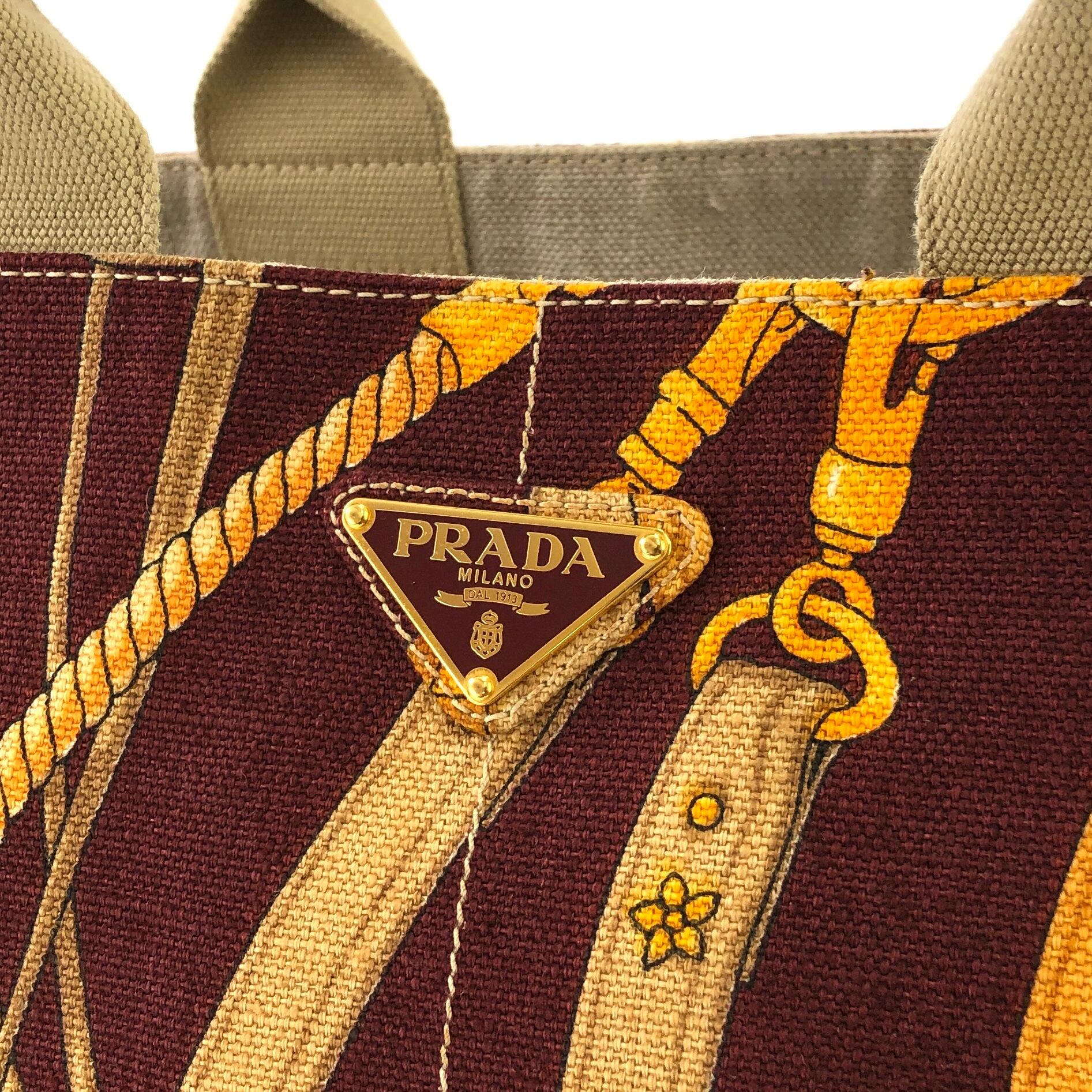 正規取扱店 日本 PRADA カナパ 希少ブラウン♡