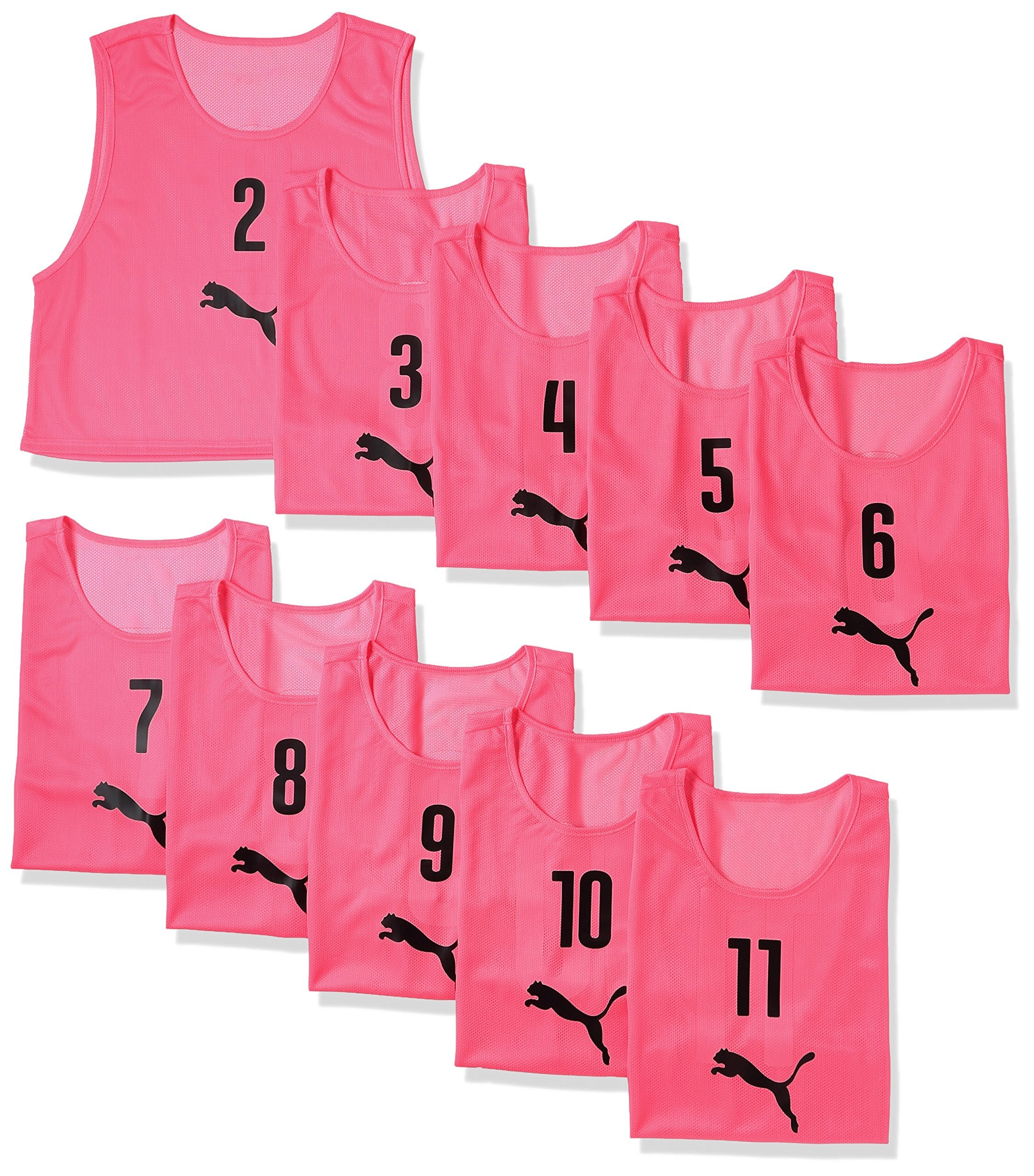 値下げ！プーマ　サッカービブス　XXLサイズ PUMA(プーマ) サッカー トレーニング ビブスセット 10枚組 XXL