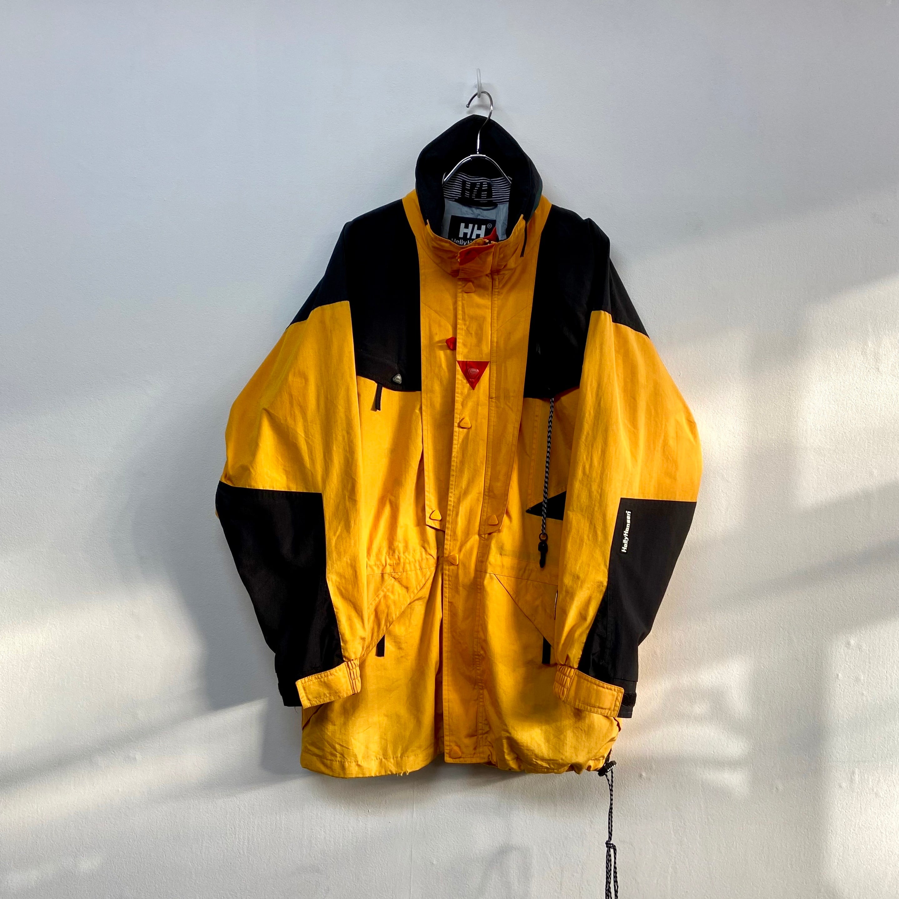 90s Helly Hansen マウンテンパーカーグレー　ヘリーハンセン