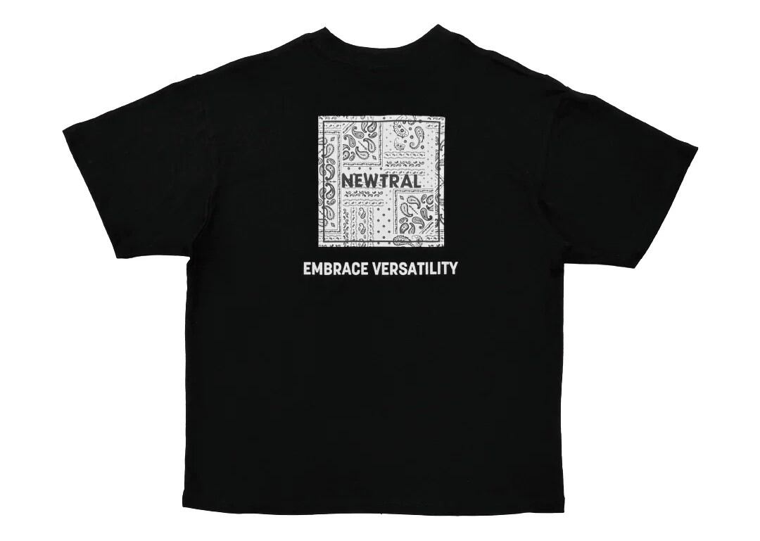 NEWTRAL Paisley Logo Tee ペイズリーロゴTシャツ
