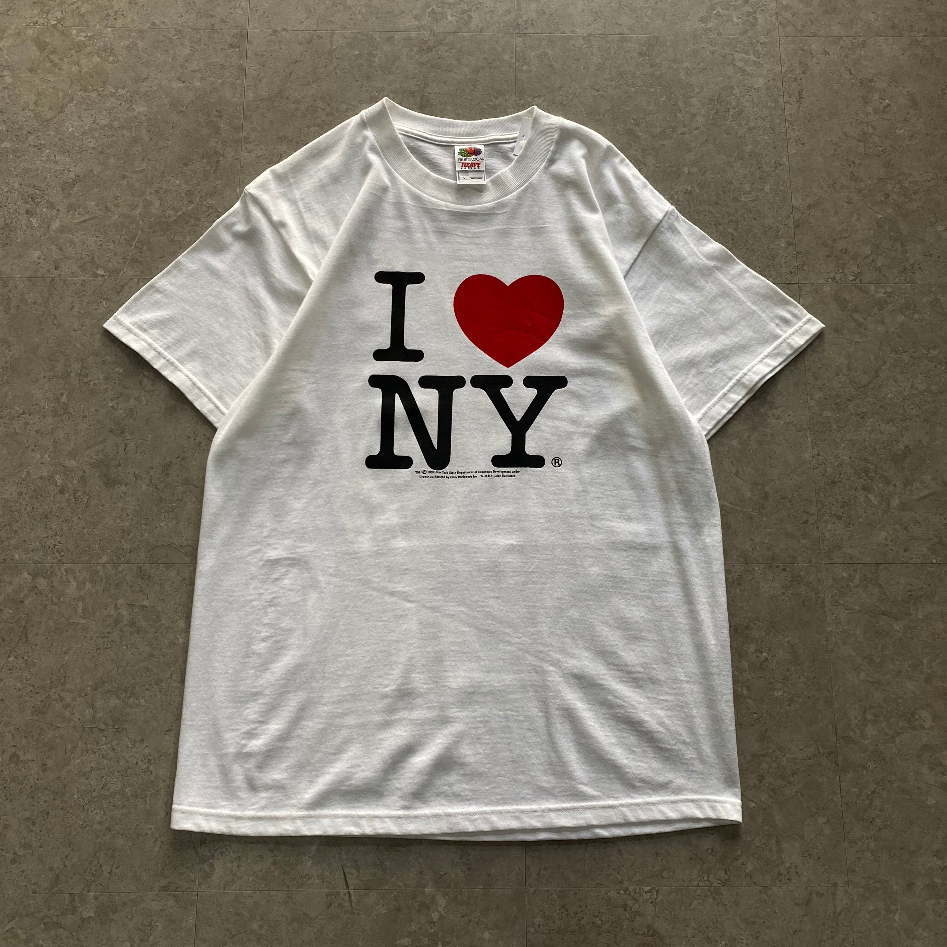 00s I LOVE NEW YORK souvenir T-shirt【仙台店】