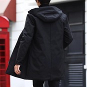 フード付き ウインドコート af0105