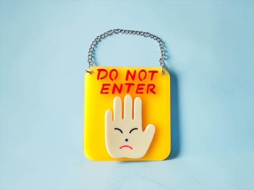 MAYUBONNE ドアプレート　DO NOT ENTER