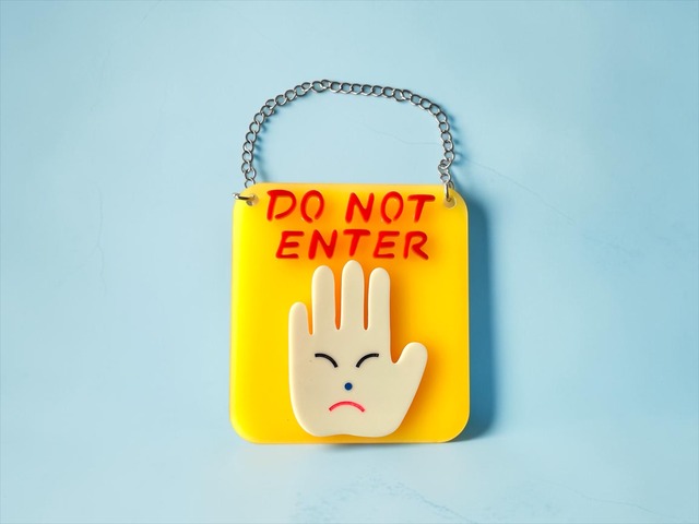 MAYUBONNE ドアプレート　DO NOT ENTER