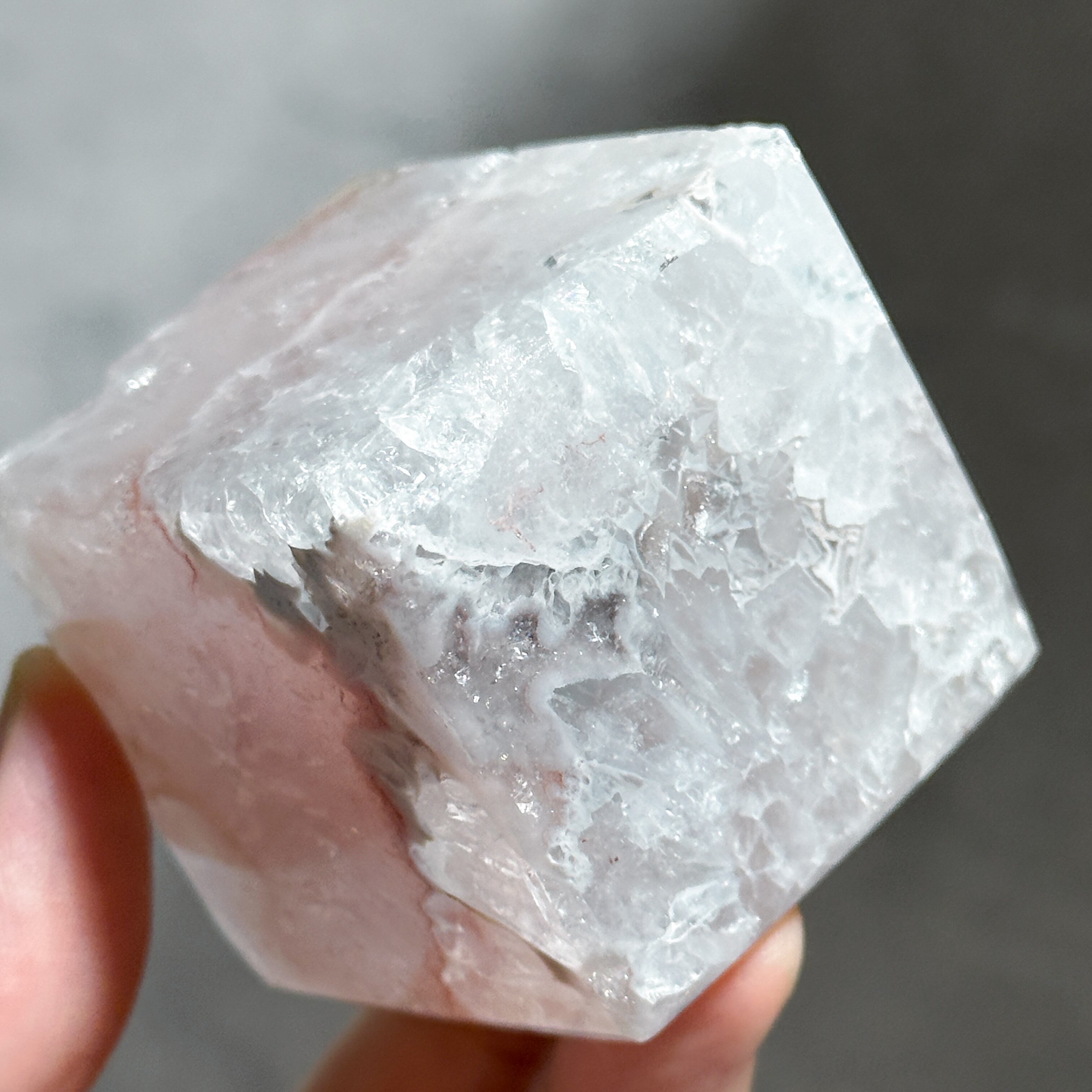 ハイクオリティ】ピンクアメジスト キューブ02◇ Pink Amethyst