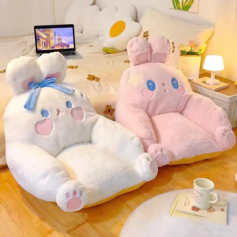 うさぎのシングルソファ｜ホワイト | moncoffret