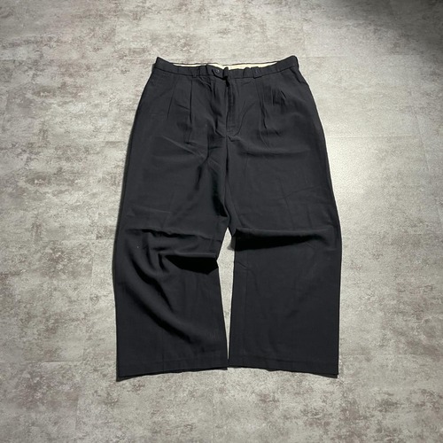 00s Yves Saint Laurent black slacks