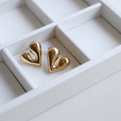 stainless heart pierce SP392