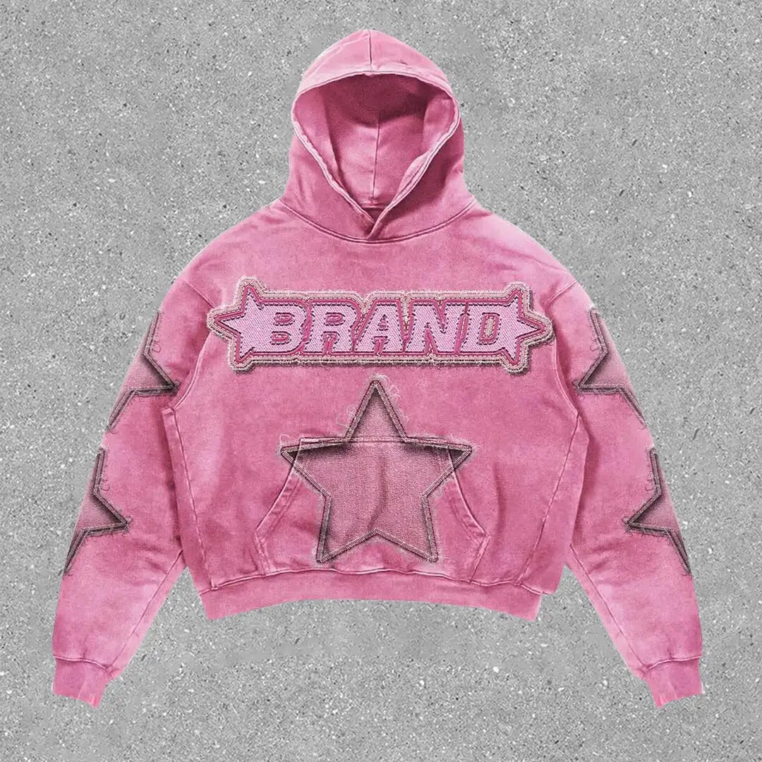 ida sply Zip-up hoodie フーディーロゴ入りパーカー ピンク ida sply Zip-up hoodie フーディー パーカー Mサイズ ida sply